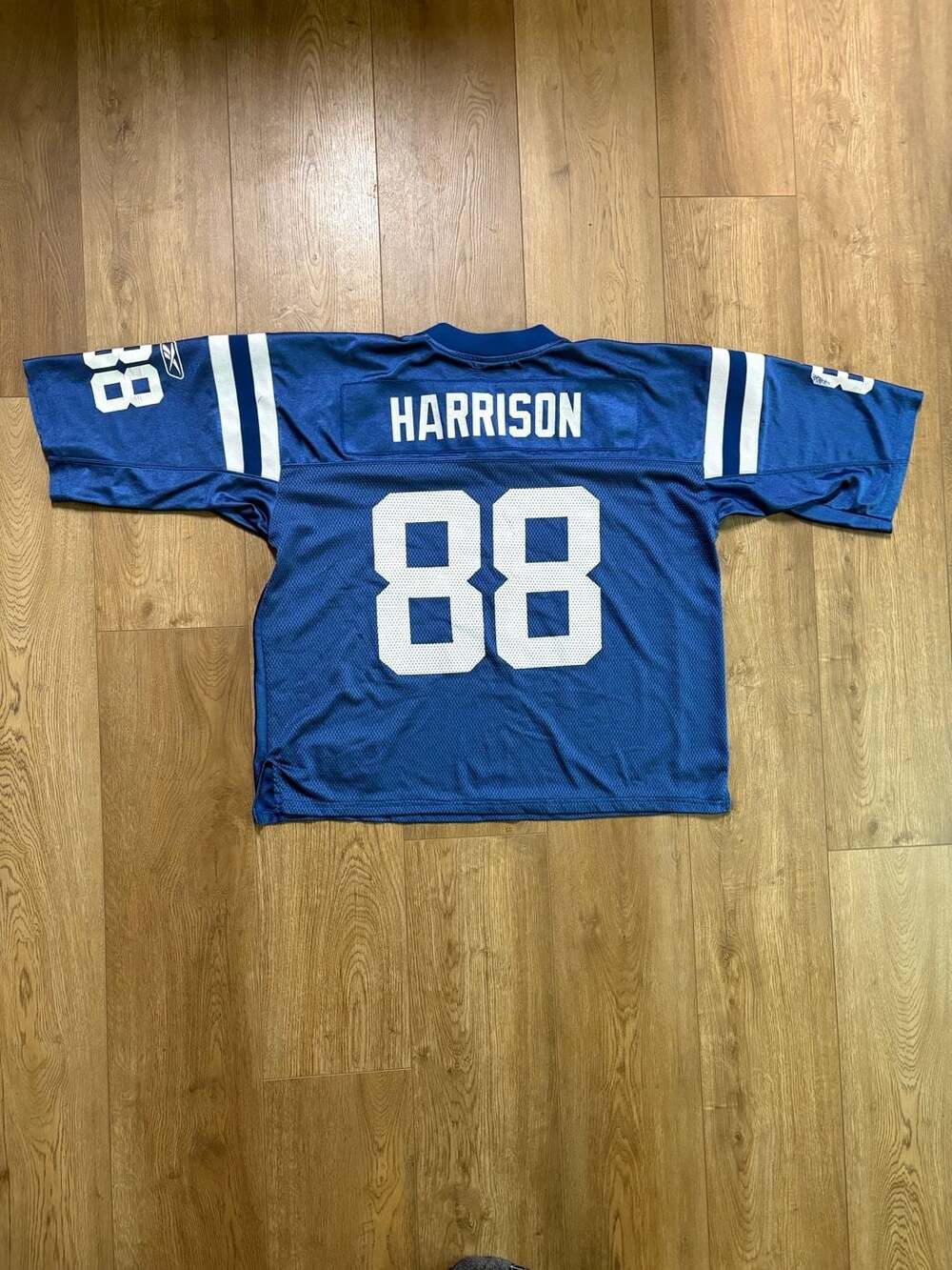 Reebok Indianapolis Colts Marvin Harrison 88 Jersey Size XL Blue